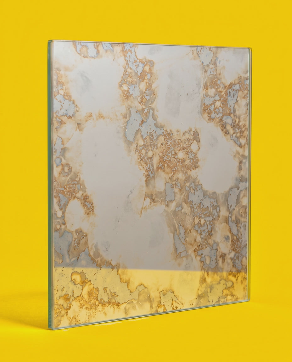 Light moving across the Golden Field antique mirror